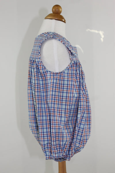 Hayes Bubble - blue red plaid
