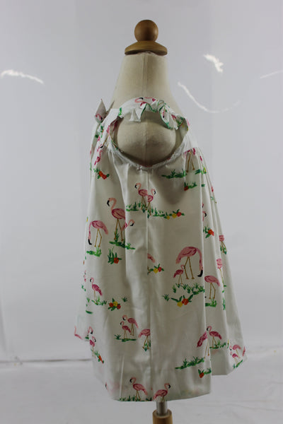 June Dress - Flamingo