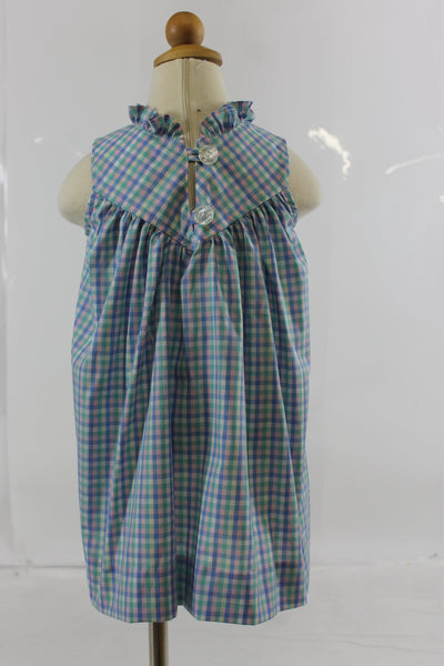Princton Dress - multi plaid