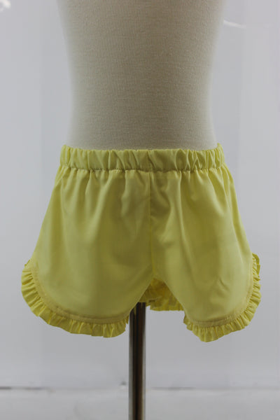 Mavora Girl Set - yellow stripe seer