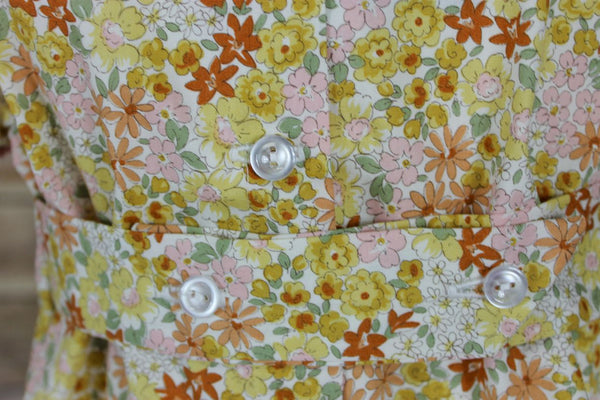 Maggie Dress - Gold Floral