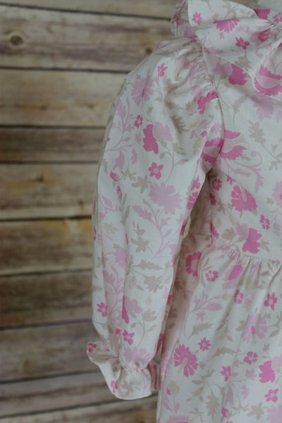 Lily Bubble - pink khaki floral