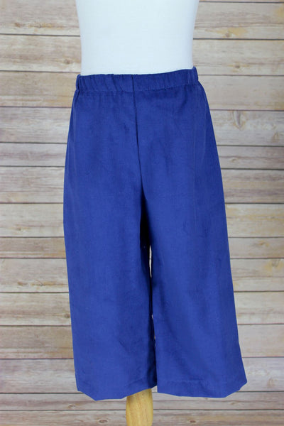 Mac Boy Set Plaid - Royal corduroy
