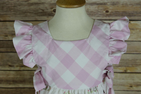 isobel dress - doll border
