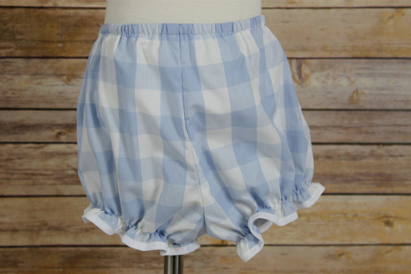 Hattie Girl. Bloomer Set - Blue Buffalo