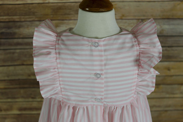 Addison Dress - Pink Stripe