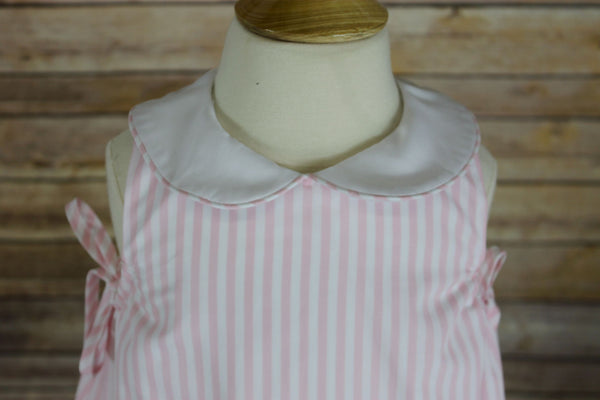 Michelle Dress - Pink Stripe