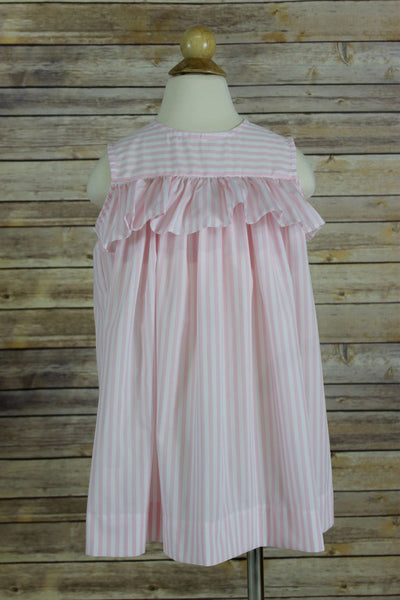Charlotte  Dress - Pink Stripe