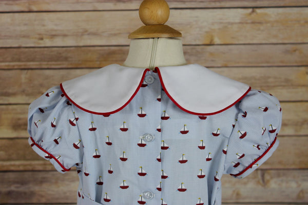 Maggie Dress - Sailboat