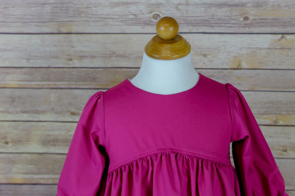 Elenor Dress - Rasberry Kona