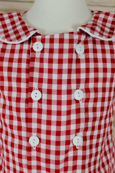 Hudson Bubble - Red Check